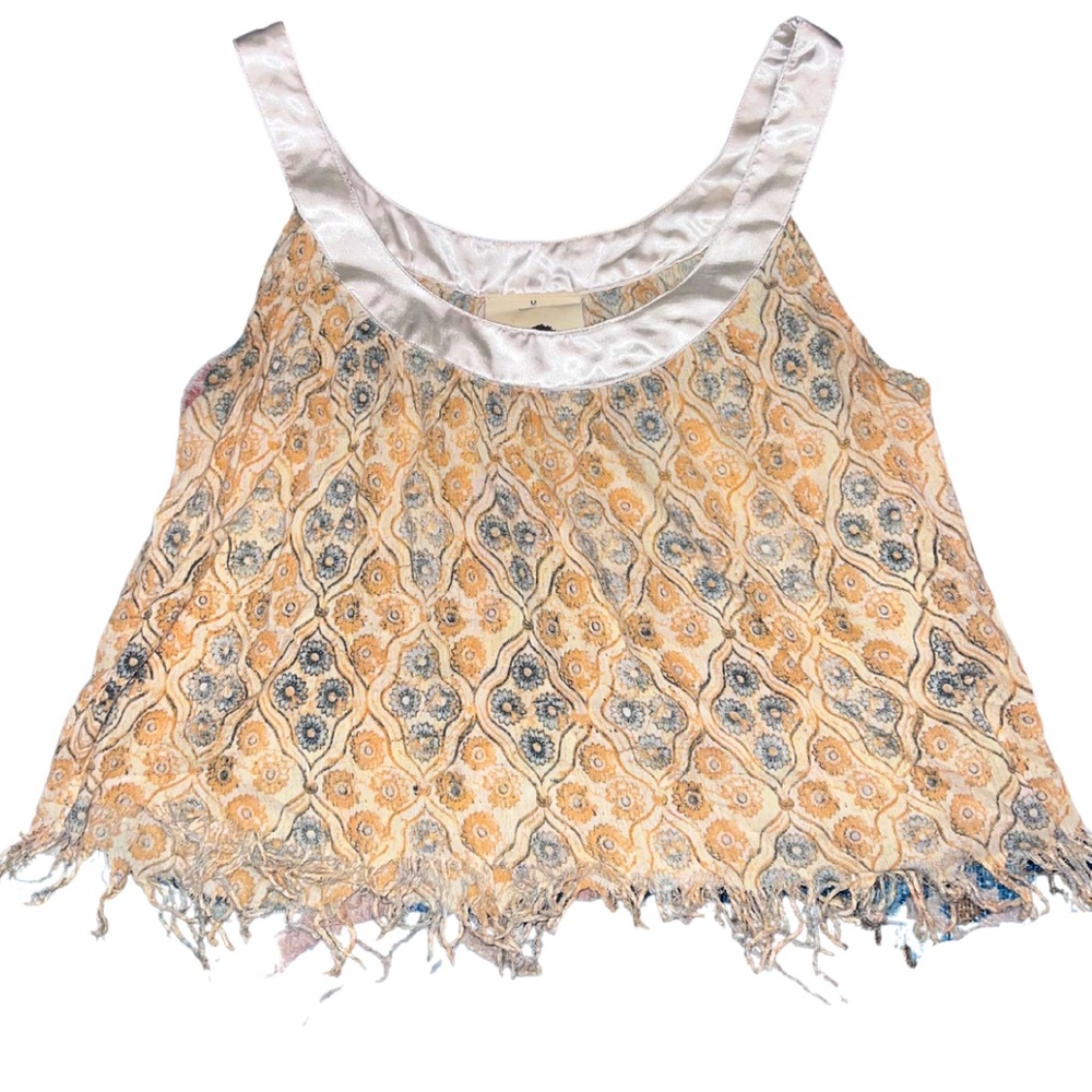Patrick Robinson Crop Top Distressed
